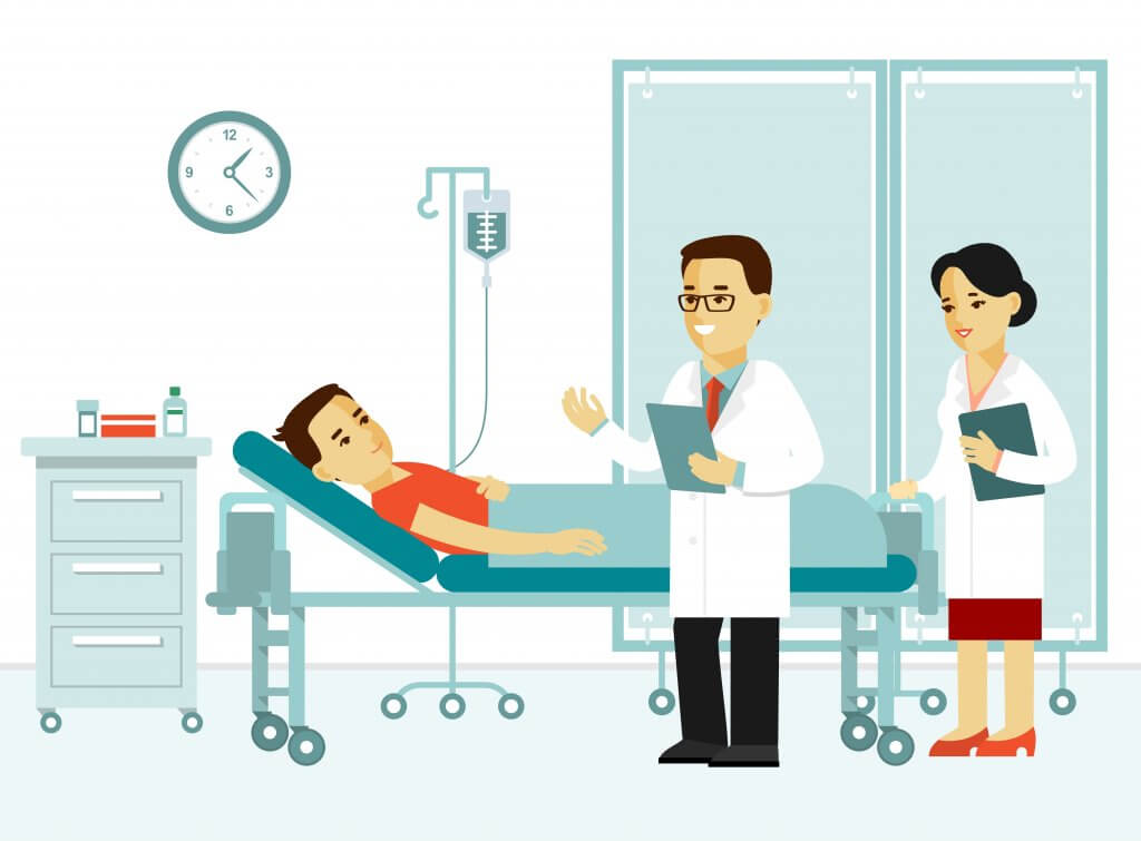 ospedale per pazienti con dolore acuto