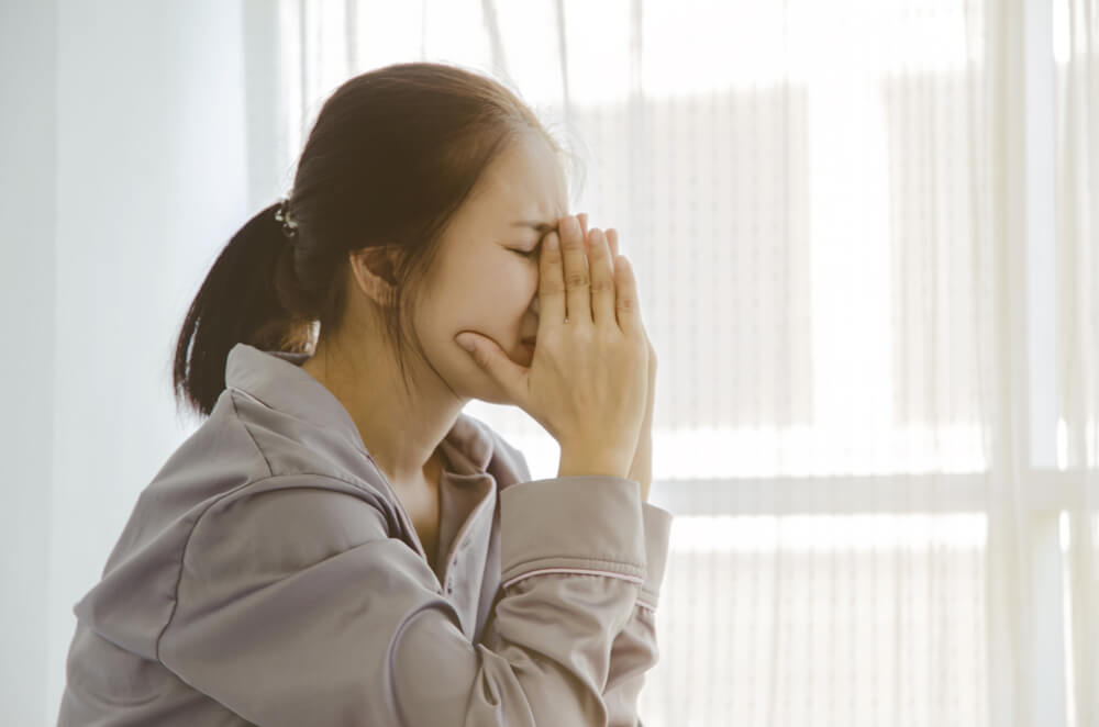 Dor de cabeça severa.