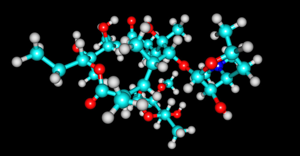 macrólido eritromicina antibiótico