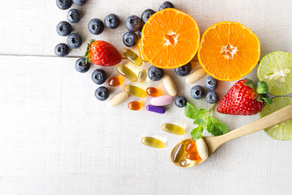 suplementos vitamínicos vitaminas minerales nutrientes dieta equilibrada