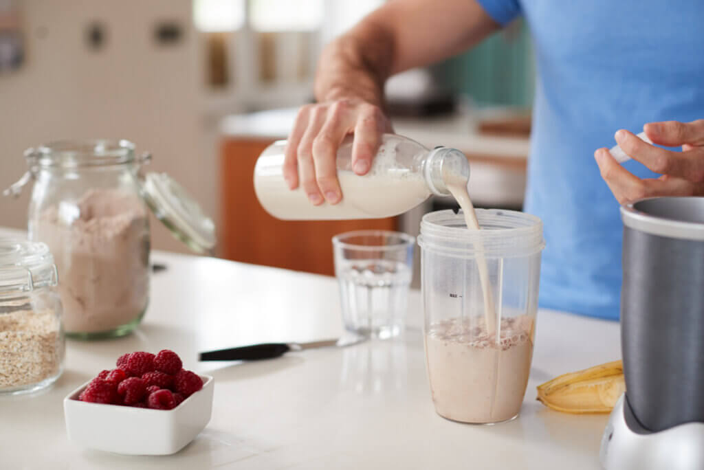 Batidos de proteínas.