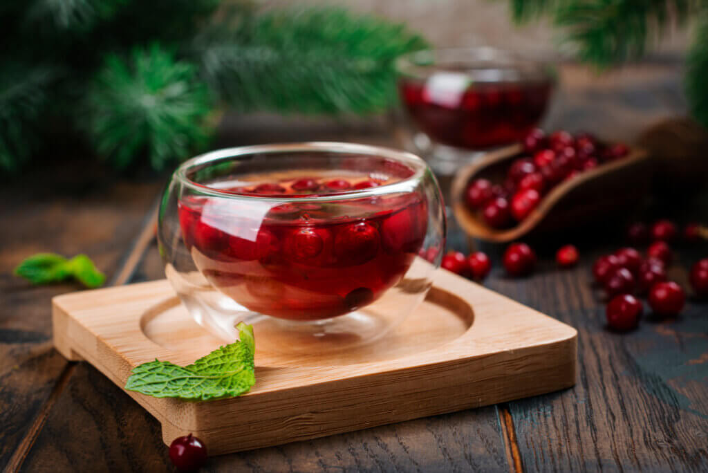 Té de arándanos es un superalimento.