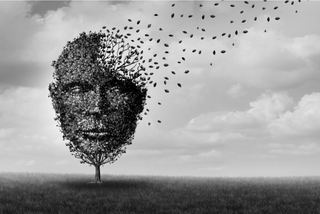 Notion de perte de mémoire.