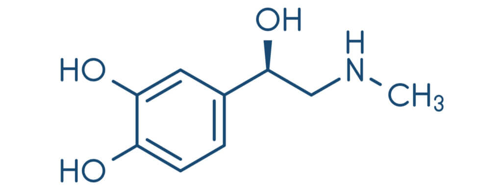 The formula for adrenaline.