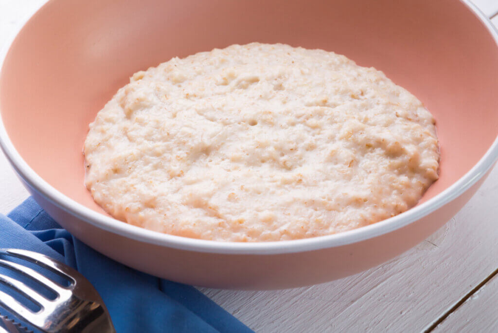Porridge de avena para adelgazar.