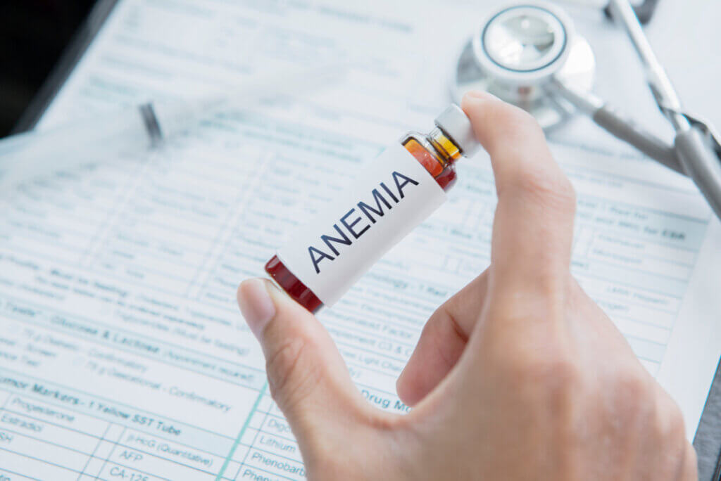 Diagnóstico de anemia.
