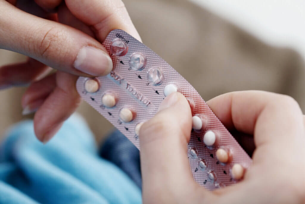Pillole anticoncezionali per il trattamento dell'endometriosi.