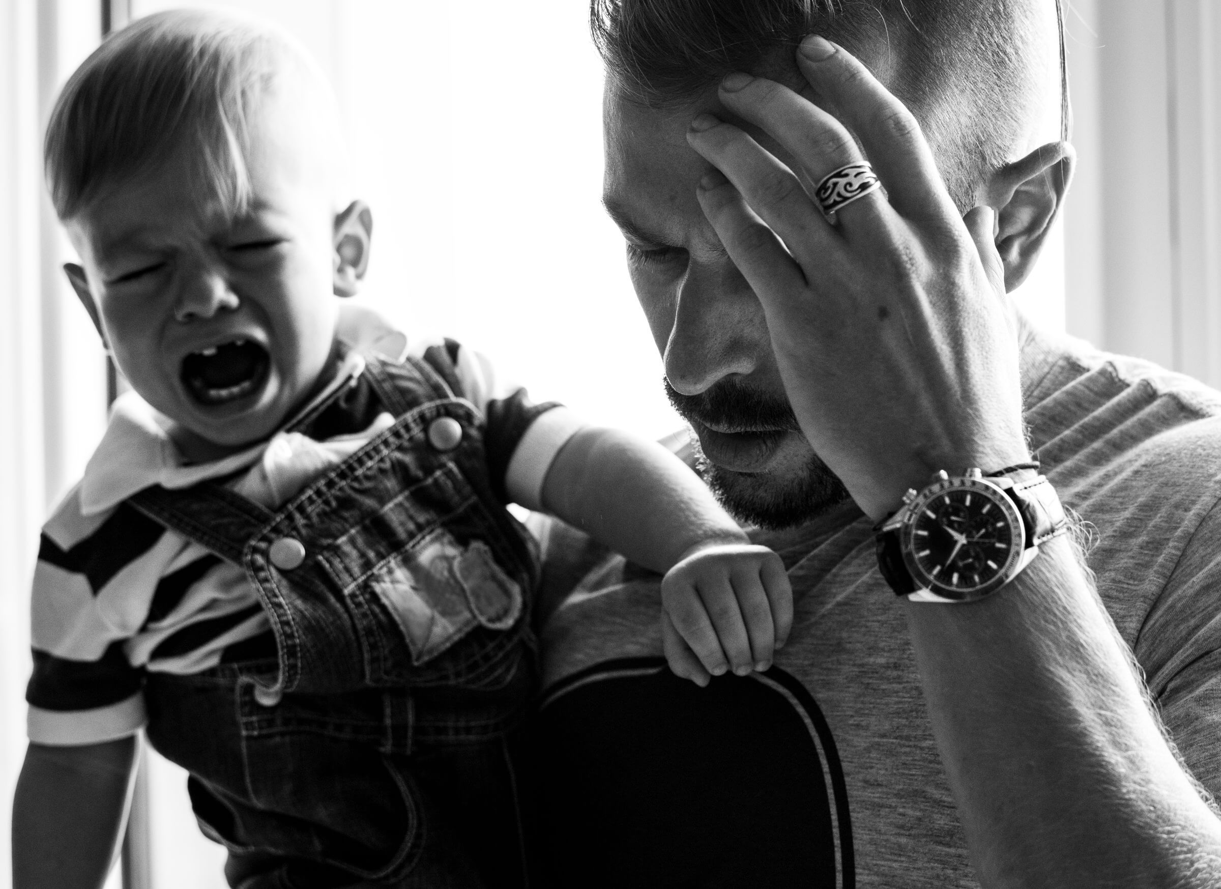 La misofonia comprende l'intolleranza al pianto del bambino.