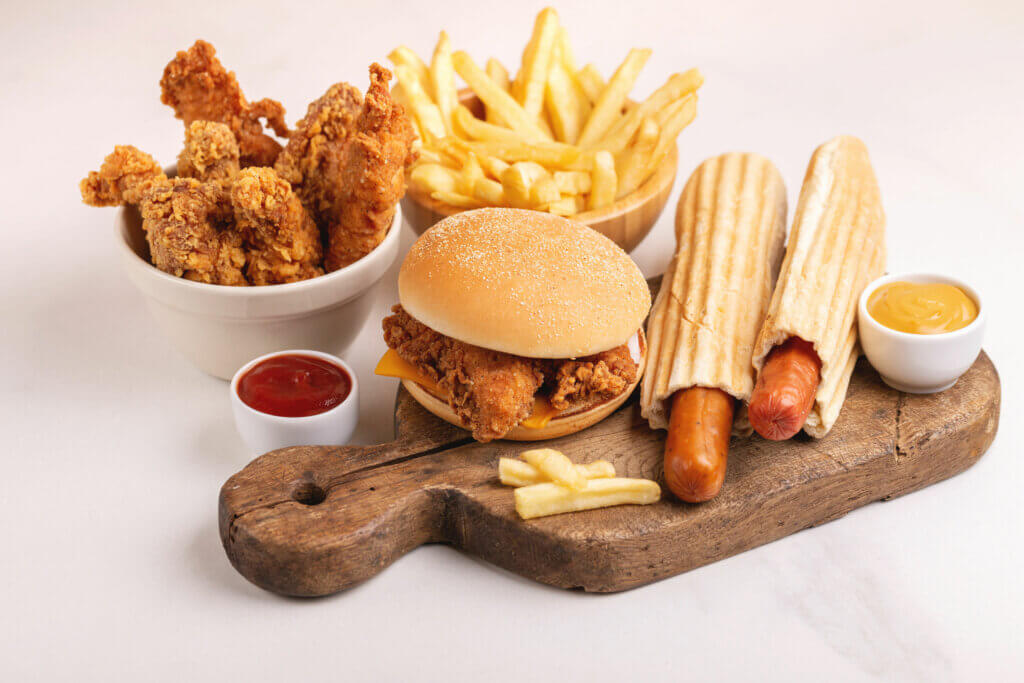 Comida rápida.