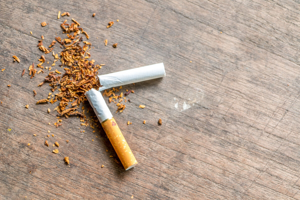 Osteoporosis and menopause are linked to smoking.