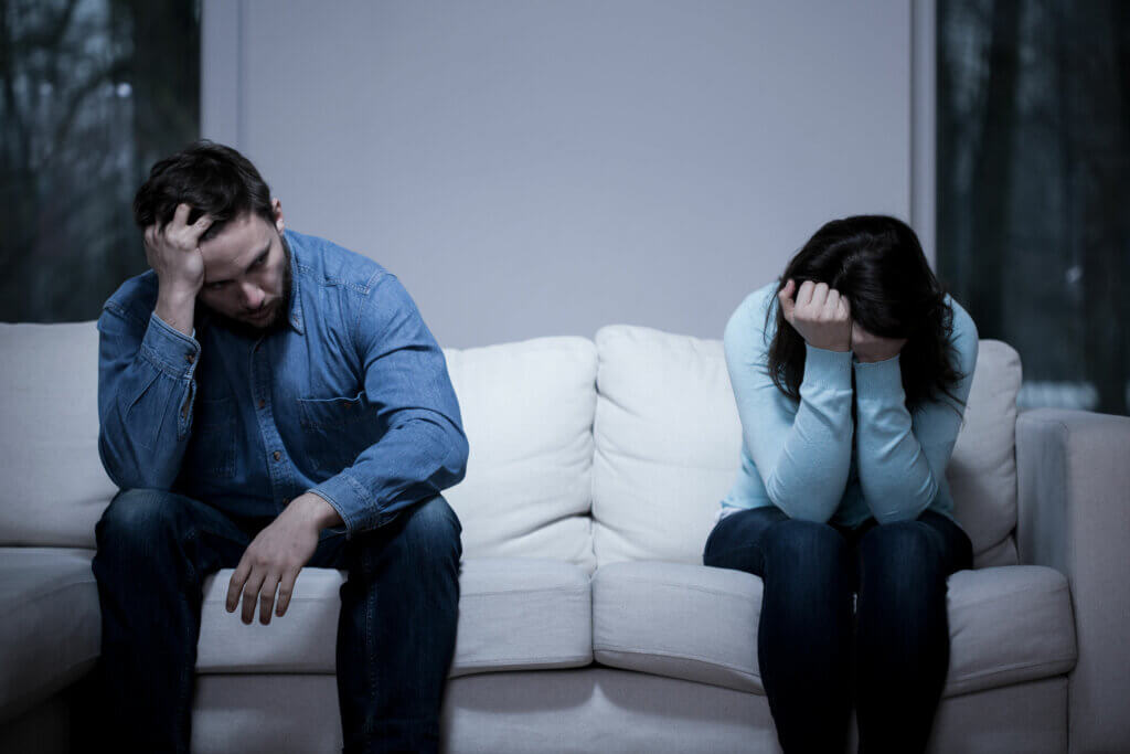 Problemas de pareja en la disfunción eréctil.
