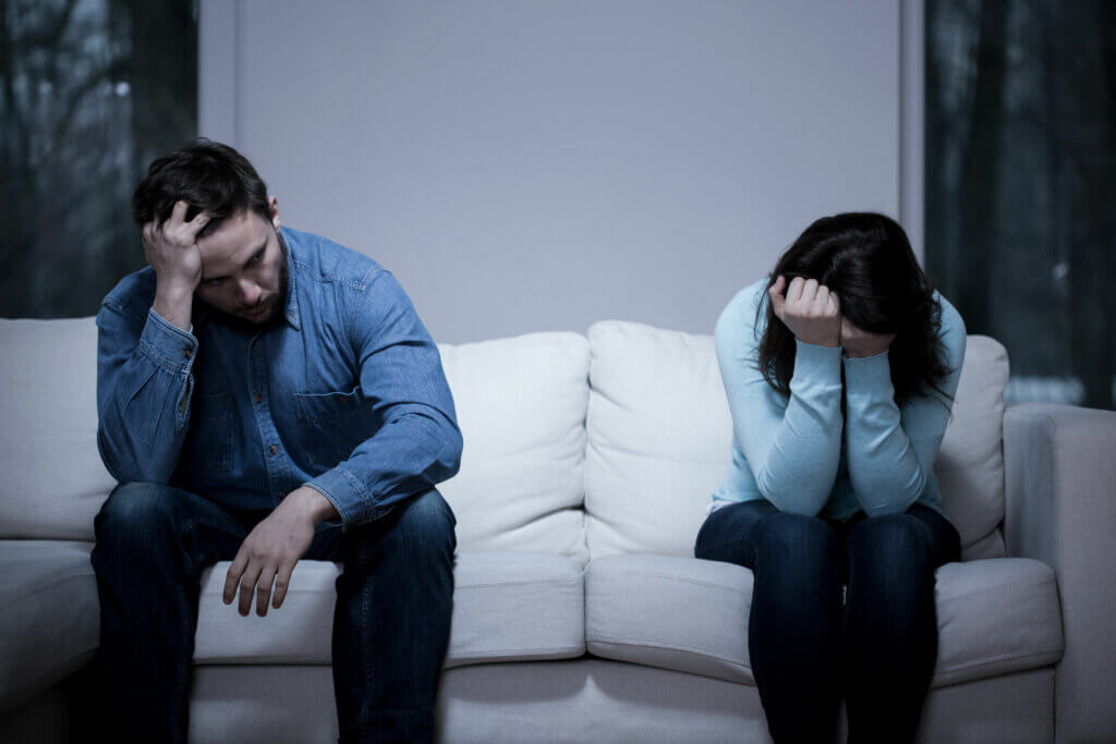 La ansiedad sexual suele provocar problemas de pareja.