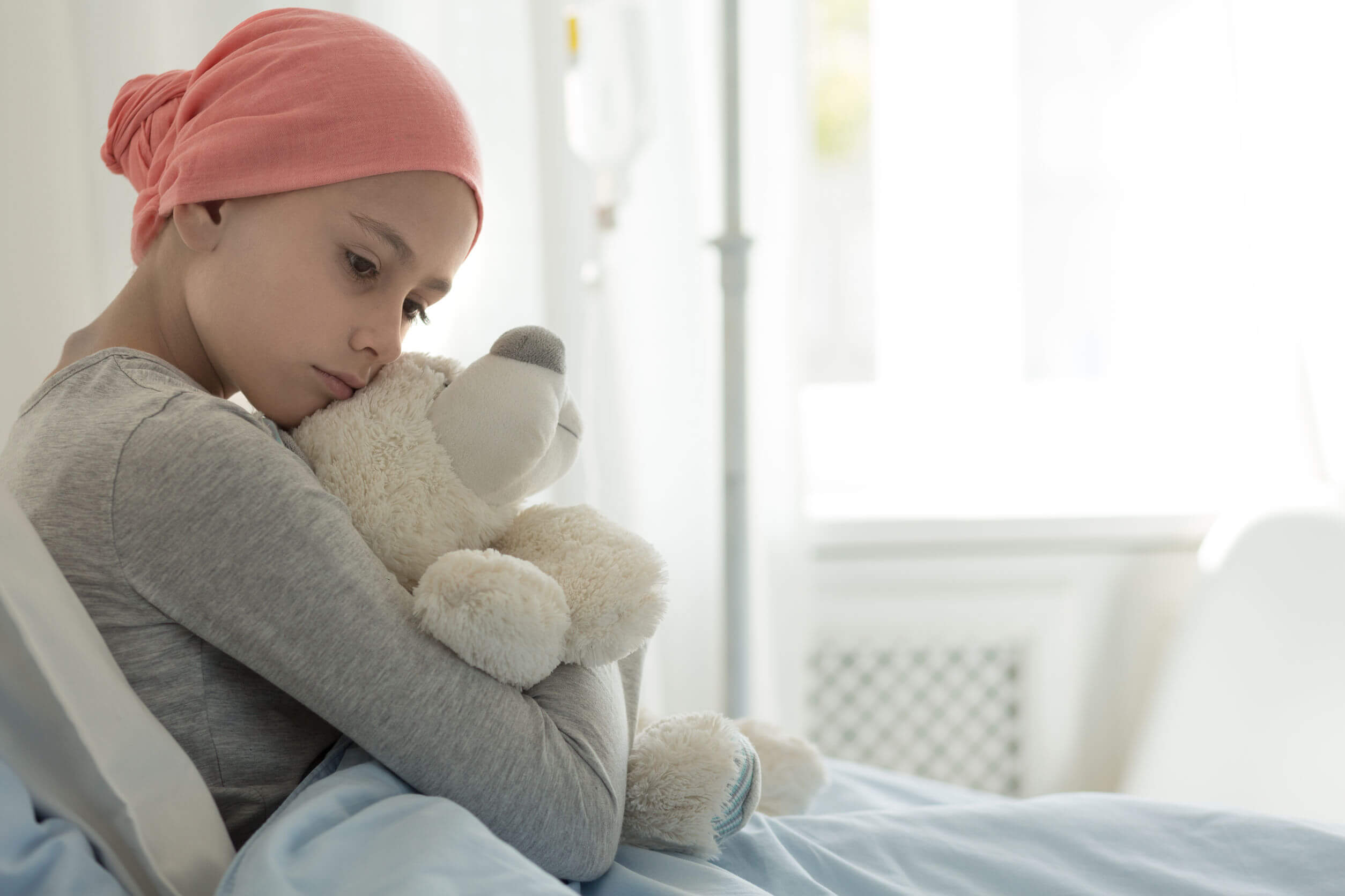 La leucemia no suele ser tan grave en los niños.
