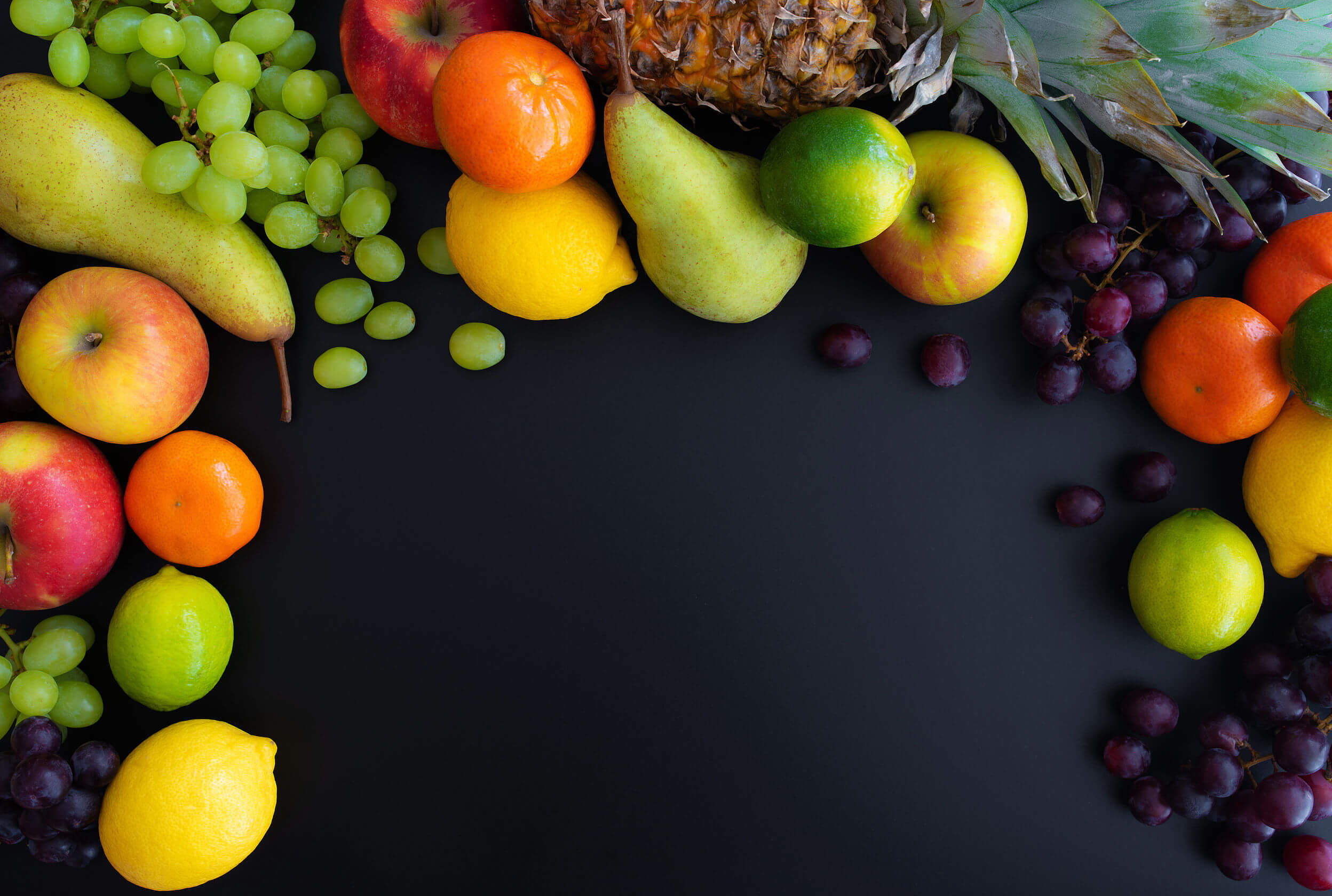 As frutas podem fazer parte de uma dieta equilibrada.