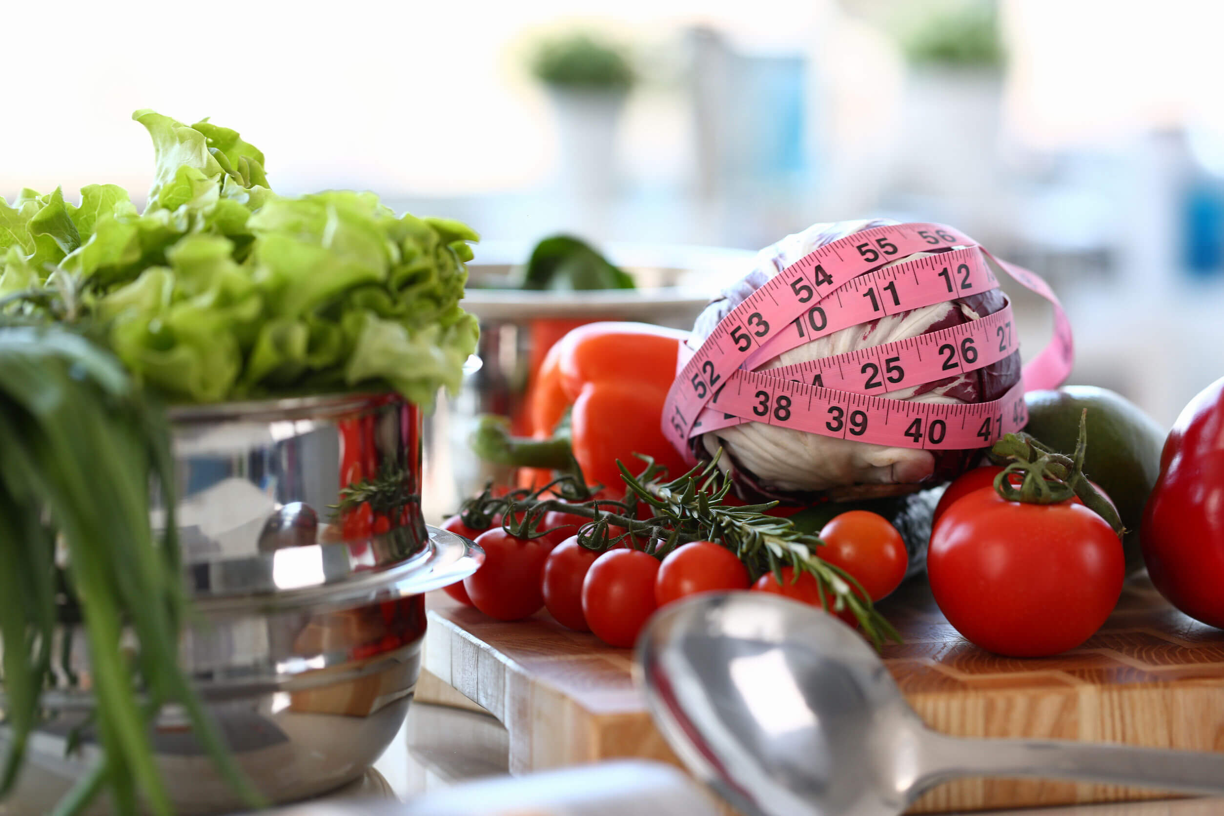 Una cena saludable incluye vegetales