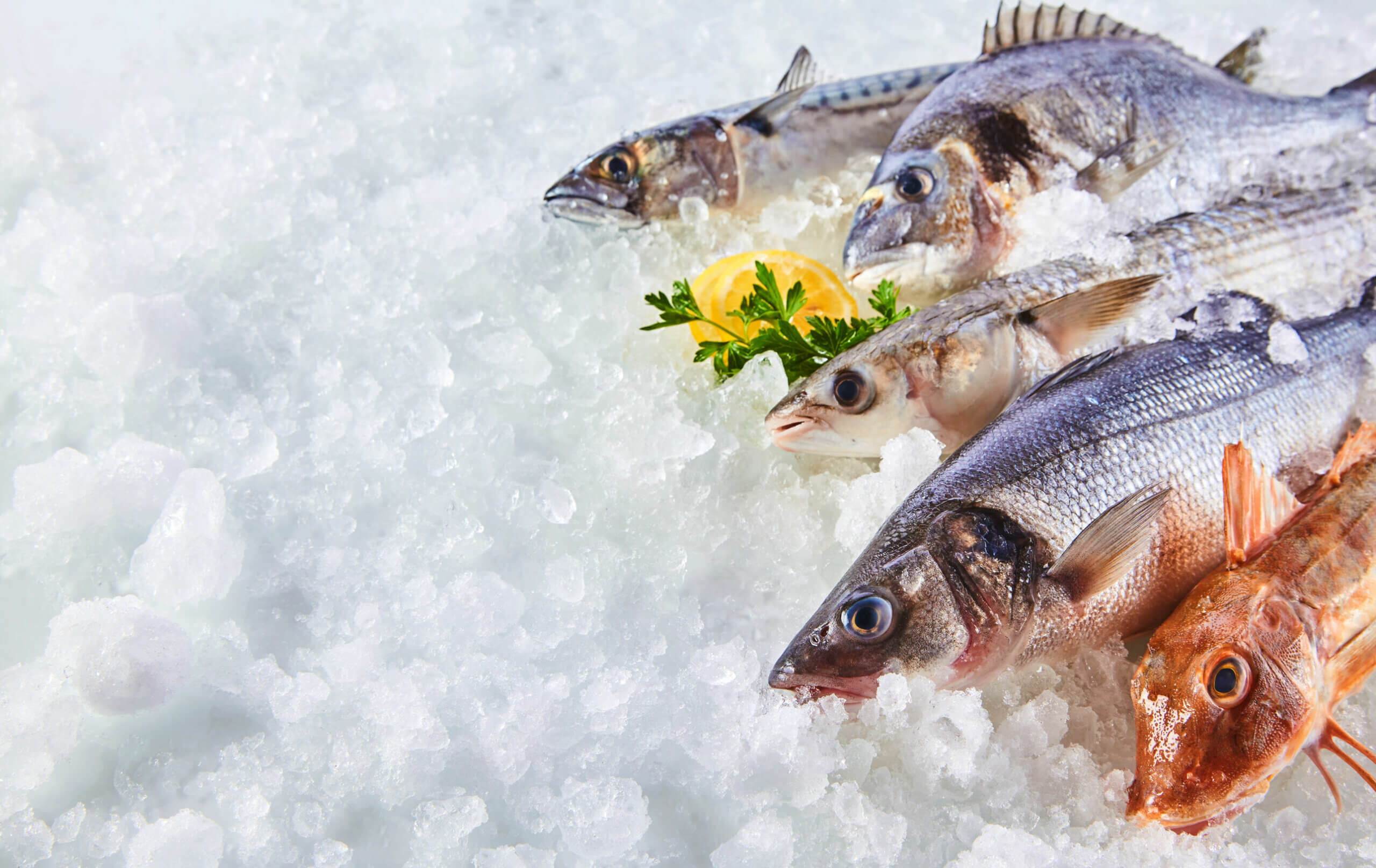 Le régime alcalin comprend du poisson