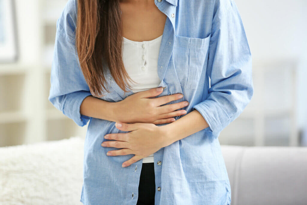 Dolor abdominal como síntoma del intestino irritable.
