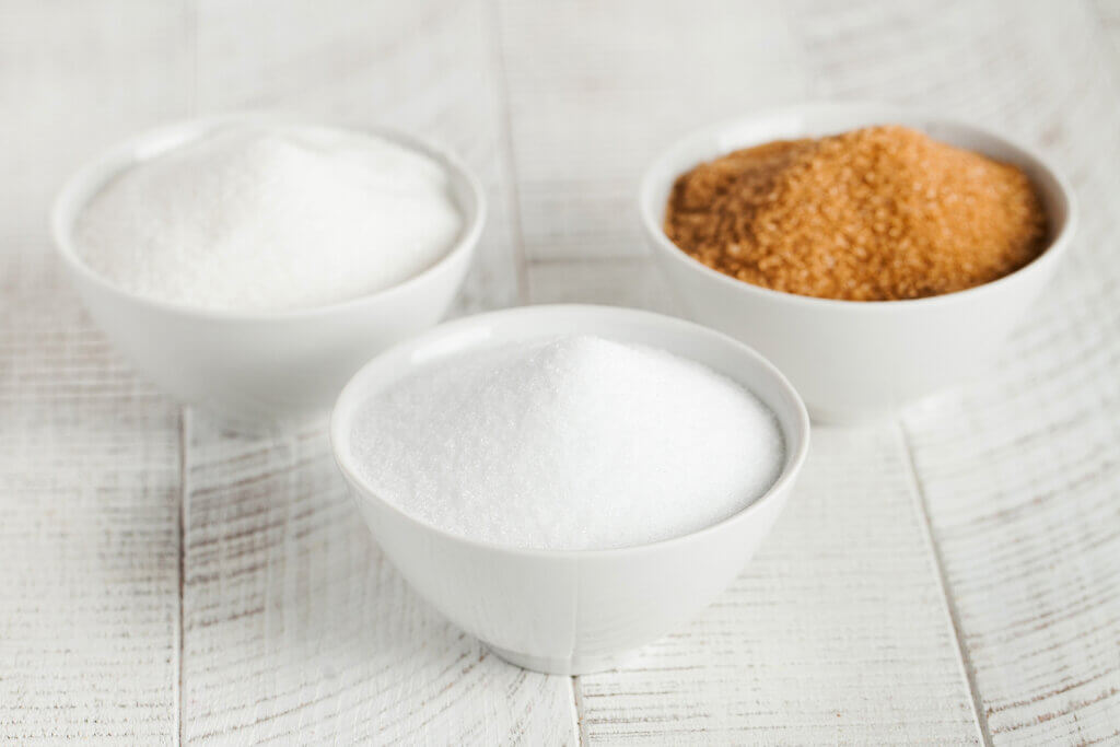 Azúcares y edulcorantes.