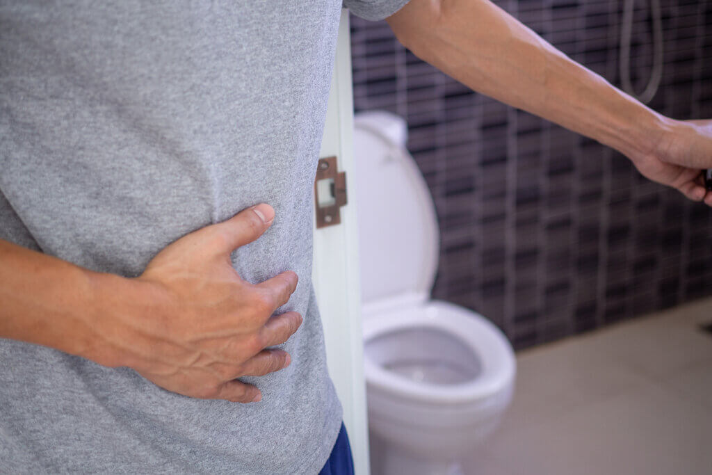 Diarrea en el síndrome del intestino irritable.