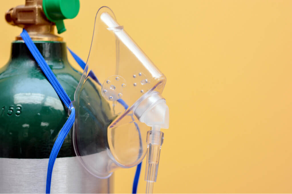 Oxigenoterapia en los síntomas de la enfermedad pulmonar obstructiva crónica.