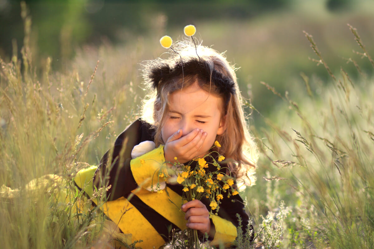 Seasonal allergies in children are common