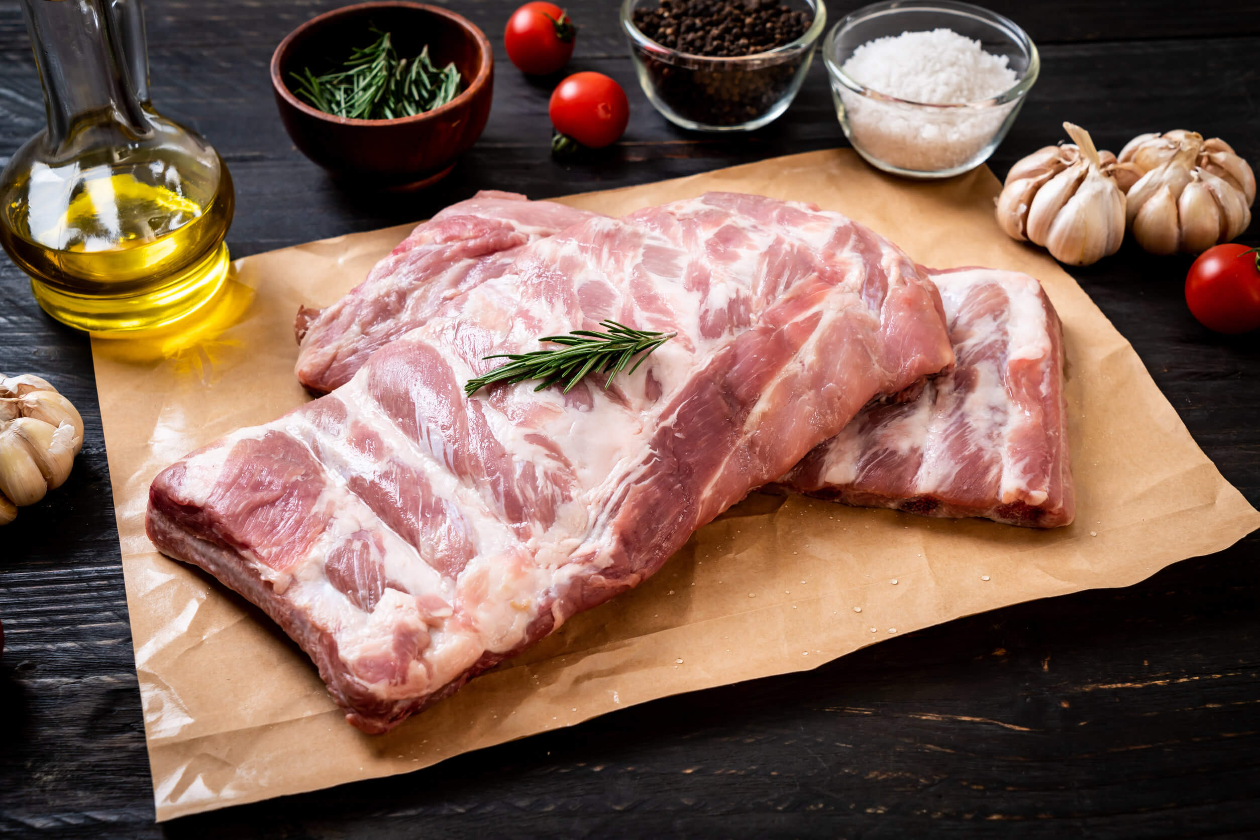 A carne de porco está entre os alimentos com mais proteína