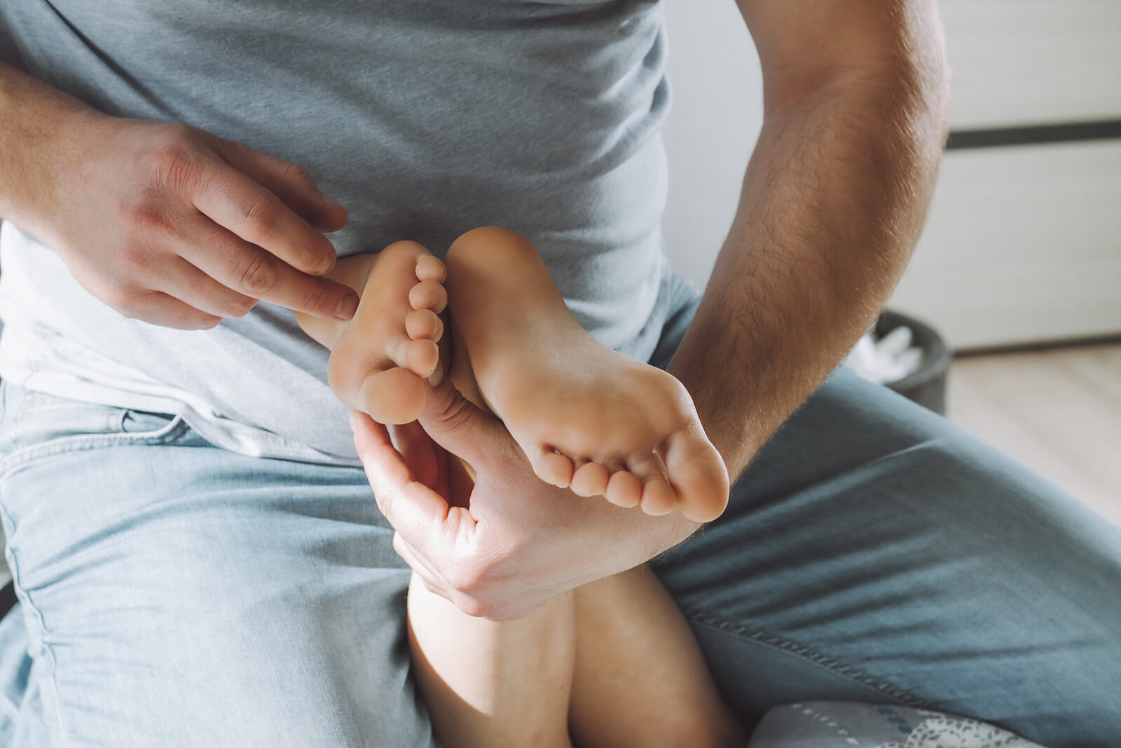 Las cosquillas son muy agradables