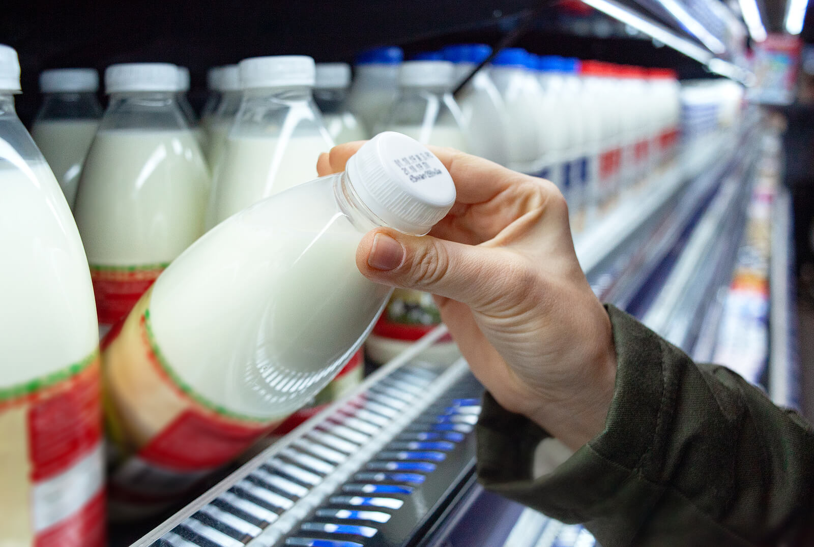 La vitamina A se encuentra en la leche entera