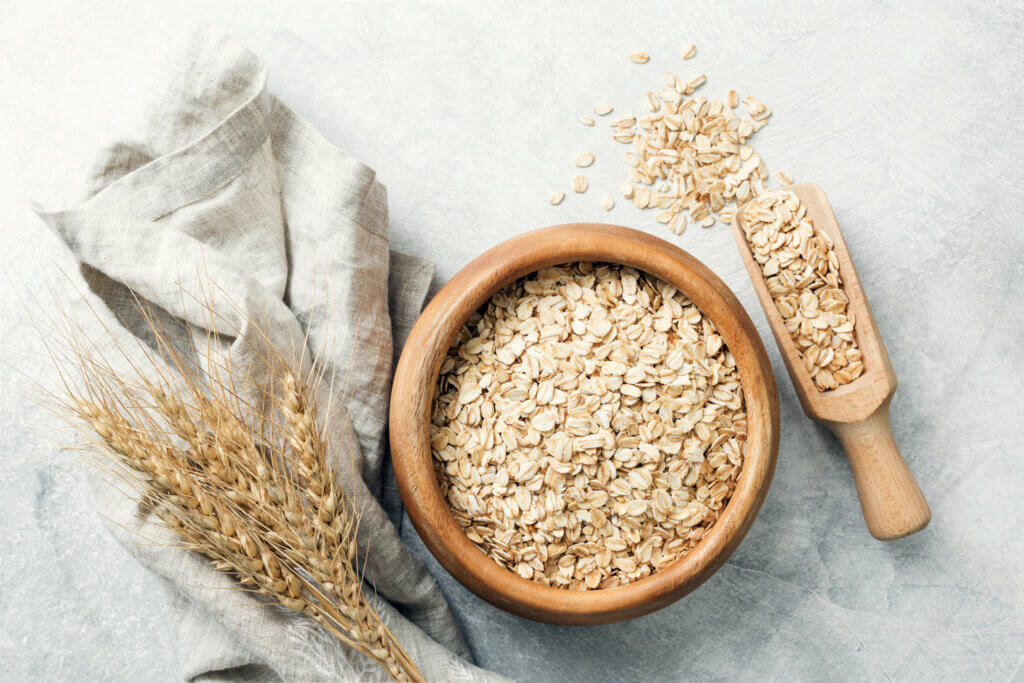 La avena es uno de los alimentos saciantes